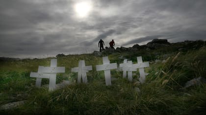 Araujo cuesitonó la exhumación de cuerpos en Malvinas