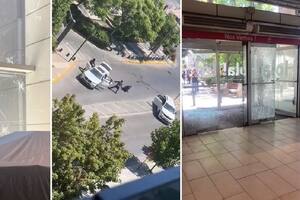 Una banda asaltó un shopping y se cruzó con la Policía en un feroz tiroteo