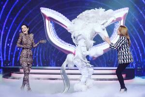 Se disfrazó de unicornio, cantó un hit de Aerosmith y enloqueció a Lizy Tagliani en ¿Quién es la Máscara? (Telefe)