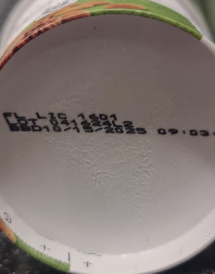 Se emite una alerta para que las personas no consuman el helado con el número de lote “041624L2″, el código UPC “0 36800 46964 8″ y una fecha de caducidad del “15/10/2025″