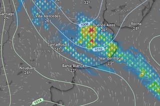 Se esperan fuertes lluvias en la Ciudad y gran parte de la provincia
