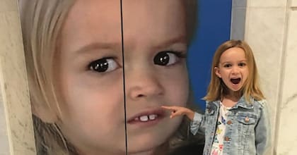 Se encontró con una publicidad de su cara cuando visitaba Brasil y se quedó muy sorprendida