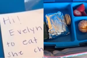 La maestra le dijo a su hija cómo almorzar y su reacción no tardó en hacerse viral