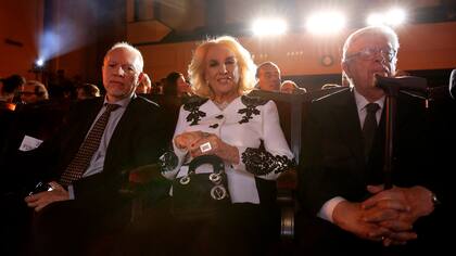 Jorge Fernández Díaz junto a Mirtha Legrand