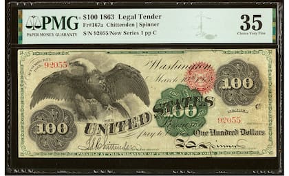 Se espera que el billete iguale los US$216 mil en la próxima subasta de diciembre