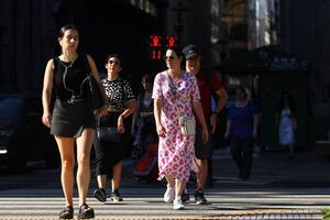 Se espera que el viernes las temperaturas máximas ronden los 28°C