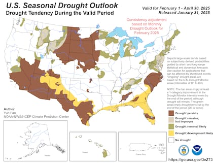 Se espera que las condiciones secas persistan en Arizona