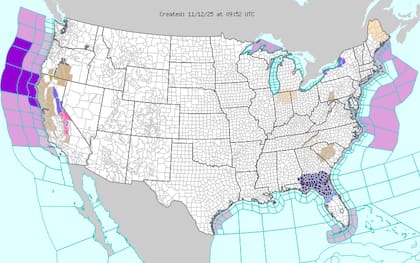 Se espera que las temperaturas nocturnas de este miércoles desciendan notablemente, hasta alcanzar entre 28°F y 34°F (-2°C y 1°C) en las regiones del norte y el interior del estado de Nueva York