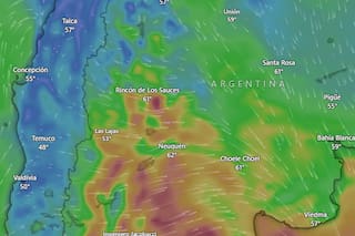 Hay alerta amarilla por vientos para este miércoles 29 de abril