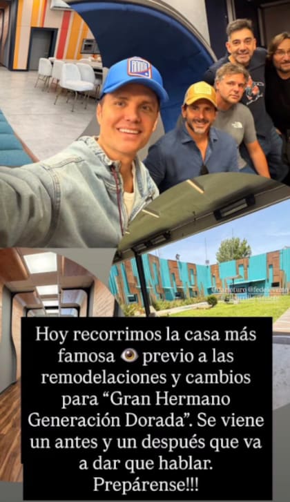 Se espera una renovada casa para la nueva edición del reality (Foto: @santidelmoro)
