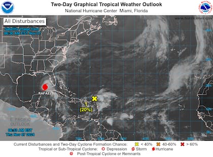 Se esperan acumulaciones de hasta 30 centímetros de lluvia en el oeste de Cuba, elevando el riesgo de inundaciones repentinas