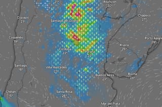 Emiten alerta por tormentas, lluvias y vientos para este martes