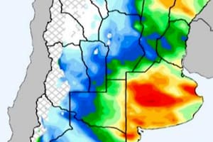 Se esperan importantes acumulados de lluvias para el sábado