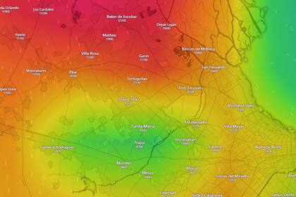 Se esperan lluvias para este fin de semana en Buenos Aires, con el pico durante la jornada de este viernes.