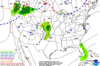 Se esperan tormentas severas en Kansas y Nebraska; las llanuras centrales enfrentarán tormentas con granizo y vientos de hasta 100 km/h durante la tarde