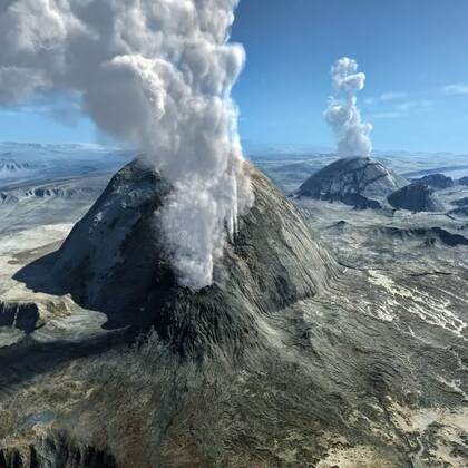 Se estima que el incremento de la actividad volcánica en la Tierra pudo traer un fin al periodo Pérmico