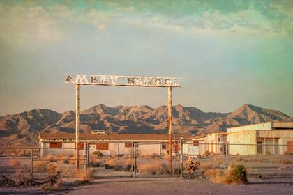 Se estima que en algún momento hubo hasta 600 habitantes en el pueblo de Amboy