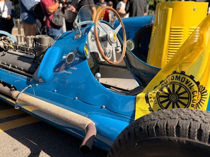 Se exhibió la Ferrari 166 FL
