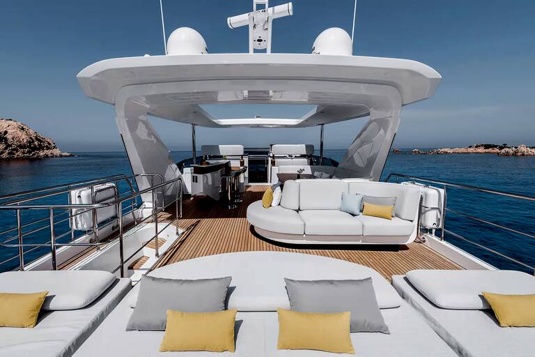 Se exhibirá el modelo de megayate Azimut Grande 27 Metri, elegido por Cristiano Ronaldo