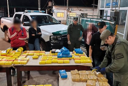 Se extrajeron 173 paquetes que contenían 160 kilos de cocaína