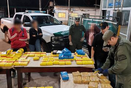 Se extrajeron 173 paquetes que contenían 161 kilos de cocaína