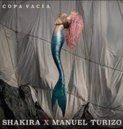 Se filtró la portada de la nueva canción de Shakira