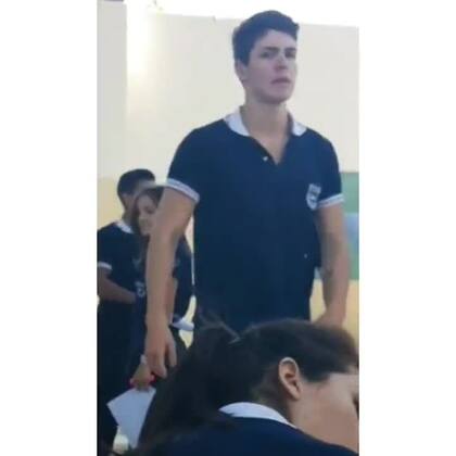 Se filtró un video de Marcos Ginocchio cuando era adolescente