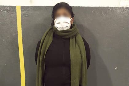 Una de las sospechas detenidas