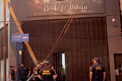 Se hicieron allanamientos en el templo del Ministerio Donde Él habita, en La Matanza
