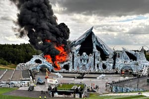 Se incendió el escenario de Tomorrowland en Bélgica