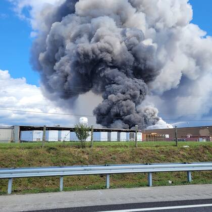 Se incendió la fábrica de BioLab en Conyers