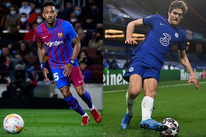 Se invierten los roles: Aubameyang pasará a jugar a Chelsea y Marcos Alonso se irá a Barcelona