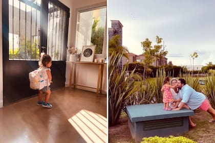 Se mudó a finales de 2020 con su pareja e hija, que ahora tiene dos años