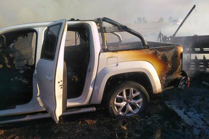 Se perdió el 80% del vehículo