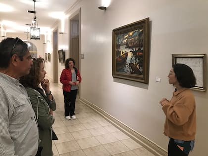 Se podrá recorrer el Palacio Sarmiento y su pinacoteca