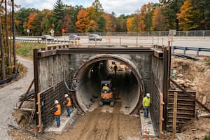 El túnel peatonal de US$10 millones que pasará bajo siete carriles de tráfico