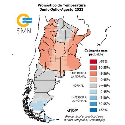 Se prevén temperaturas superiores a las normales en muchos puntos del país