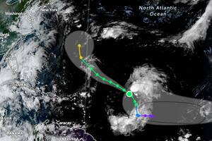 Se pronostica una intensificación gradual en las próximas horas