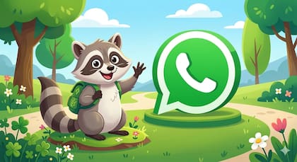 Se puede activar el "modo mapache" en WhatsApp en pocos pasos