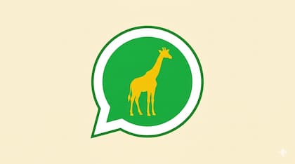 Se puede generar el "modo jirafa amarilla" de WhatsApp con inteligencia artificial