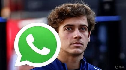 Se puede utilizar una foto de Franco Colapinto para activar el "modo Alpine" en WhatsApp