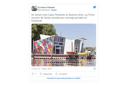 Se pueden destacar las casas flotantes que existen en Buenos Aires