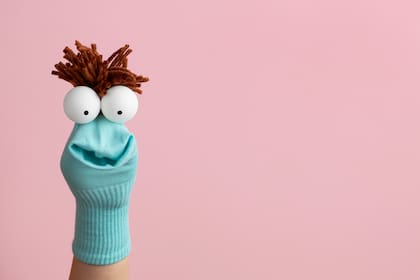 Se pueden hacer títeres de formas muy simples