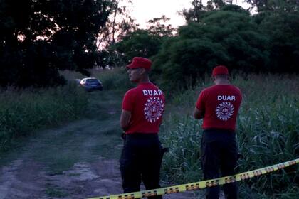 Se realizaron peritajes en la zona donde fue hallado el cuerpo de Daniel Casermeiro