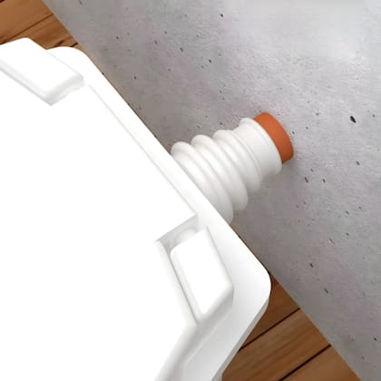 Se recomienda cerrar la llave del agua al realizar este cambio en el baño