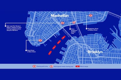 Se recomienda evitar lugares como Roosevelt Island o The Battery, ya que no garantizan buena visibilidad