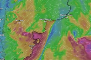 Hay alerta amarilla y naranja por tormentas, viento y Zonda para este jueves 7 de mayo