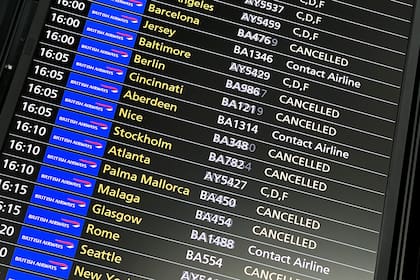 Se registraron vuelos cancelados en en los aeropuertos O’Hare y Midway