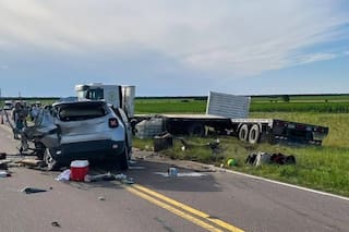 Una familia de Villa Mercedes sufrió un choque fatal sobre la ruta 188