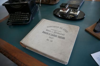 Libro de Mesa de entradas de la Administración